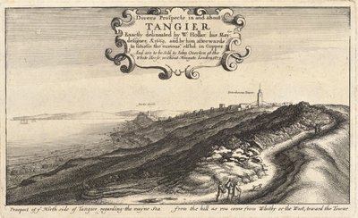 Tanger. Serietitel. Staat 1 door Wenceslaus Hollar